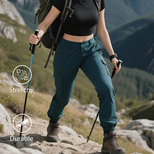 Pantalon de randonnée pour femme Active Hike Outdoor Quick Dry Multi Pocket Trail Travel Comfort Fit Adventure Style Bottoms - Product Image 6
