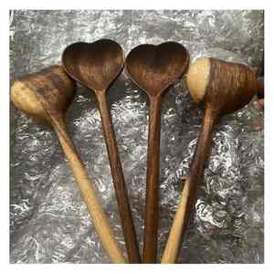 Cucharas de madera de alta calidad, proveedor de Vietnam, utensilios de cocina naturales para revolver, servir y cocinar, seguros y reutilizables - Product Image 3