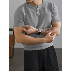 Nouveau T-shirt surdimensionné pour homme personnalisé 2025 - Impression de logo personnalisée en gros - Manches courtes d'été - Product Image 1