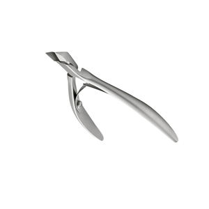 Pince à ongles en acier et métal de 8mm sur mesure avec double ressort et lames minces coupe-ongles à cuticules à poignée unie pour bébés - Product Image 2