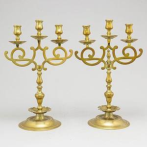 Candélabre de mariage moderne lumineux fait à la main en métal finition de luxe bougeoir et lanterne décor de mariage élégant - Product Image 2