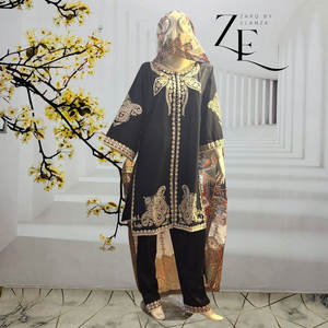 Salwar Kameez Chic Brodé pour Femmes Prêt à Porter Collection Été avec une Touche Traditionnelle et une Texture de Tissu Douce - Product Image 4