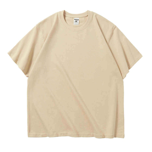 T-shirt décontracté pour homme en jersey 100% coton 280 g/m², manches courtes, col rond, couleur unie, coupe classique, logo imprimé sur le devant - Product Image 5