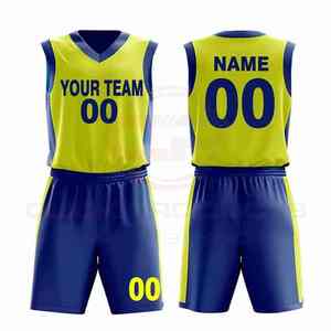 2025 Pakistan fait vêtements de sport pour hommes uniforme de basket-ball personnalisé ensemble uni tissu respirant de haute qualité grande taille caractéristique - Product Image 6