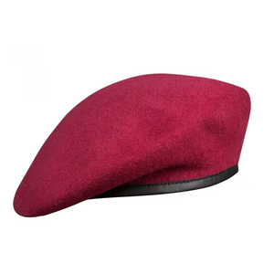 Prix bon marché 2024 béret de cérémonie de haute qualité 100% laine Logo personnalisé béret de cérémonie casquettes avec la meilleure qualité OME Servcie - Product Image 2