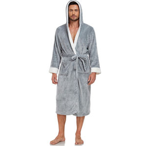 เสื้อคลุมอาบน้ำผ้ากำมะหยี่ขนาดใหญ่สำหรับฤดูหนาว - Product Image 5