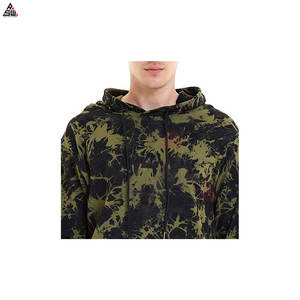 Rate Men Tie Dye Hoodies Designs entièrement personnalisés Top Trending Basics Cotton Blended Premium Quality Tie Dye Men's Hoodies - Product Image 6