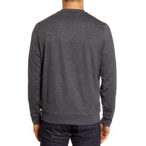 Venta al por mayor de fábrica Mejor precio Hombres 100% Sudadera de algodón Bajo MOQ Mejor precio Hombres Sudadera Puff 3D Bordado Liso Teñido - Product Image 2