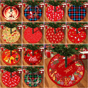 Falda para árbol de Navidad con un bonito diseño, suave y redonda, para cubrir la base del árbol de Navidad, decoración festiva para el hogar en interiores. - Product Image 2