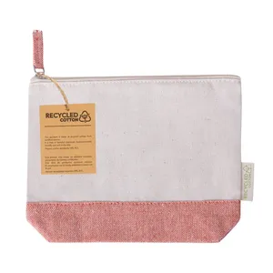 Bolsa de Aseo Ecológica Torebix, Bolsa de Viaje de Algodón Reciclado, Práctica y Elegante - Product Image 1