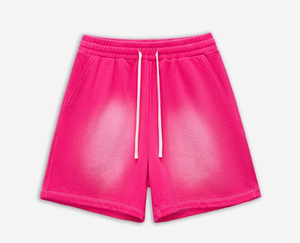Short en jean d'été personnalisé de haute qualité pour hommes en détresse délavé au soleil Vintage Gym Wear Solid Pattern Canvas Casual Plain Dyed - Product Image 4