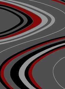 Alfombras Turcas Modernas de Polipropileno Tejidas a Máquina, de Alta Calidad, Resistentes a las Manchas, de Pelo Alto, Abstractas, Medianas - Product Image 3