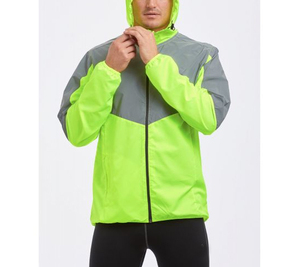 แจ็กเก็ตไนลอนกันลมสำหรับผู้ชายแจ็คเก็ตกันลมสำหรับใส่วิ่งฝึกออกแบบโลโก้ได้ตามต้องการ - Product Image 6