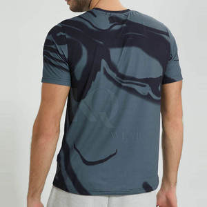 Camiseta Sublimada para Hombre, Diseño 100% Poliéster, Ligera, de Secado Rápido, Tejido Ecológico para Uso Casual de Verano y Moda Diaria - Product Image 2