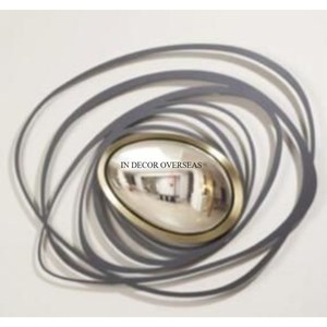 Dernier modèle Arrivée Argent Fini Unique Designer Élégant Cadre En Métal Maison Et Hôtel Intérieur Décoration Murale Miroir Fourniture - Product Image 1