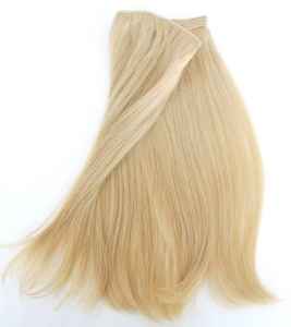 Vente en gros de cheveux Remy lisses et ondulés 613 blanchis, tissage de cheveux russes blonds indiens lâches de style ondulé profond - Product Image 4