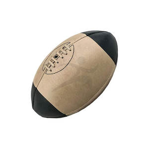 Ballon de rugby en PVC imperméable personnalisé de haute qualité Ballon de rugby à logo et couleur personnalisés pour l'extérieur - Product Image 3