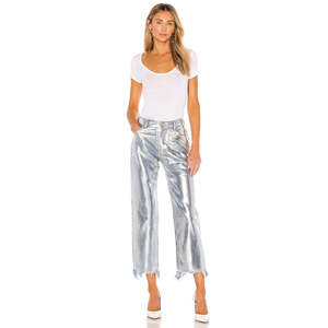 T-shirt Sonnet da donna Free People, taglia Small, 100% cotone, in jersey traspirante, slim, sexy, corta, con lettere a piega - Product Image 4