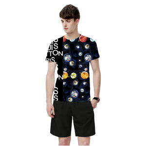 เสื้อยืดผู้ชายแบบสั่งทำพิเศษ-ผ้าฝ้าย/ใยไผ่ ระบายอากาศได้ดี เป็นมิตรกับสิ่งแวดล้อม คุณภาพเยี่ยม - Product Image 1