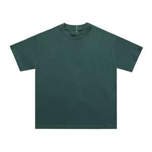 Camiseta Azul Oscuro Personalizada, Fabricada a Medida, con Bordado, Corte Cuadrado, Unisex, de Algodón para Hombre - Product Image 4