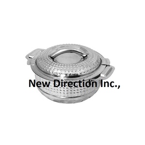 หม้อร้อนชุบทองเป็นมิตรกับสิ่งแวดล้อมของตกแต่งทำด้วยมือสำหรับเก็บอาหารเซิร์ฟเวอร์หม้อไฟ - Product Image 4