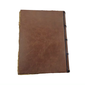 Journal en cuir pleine fleur le plus vendu avec porte-stylo cahier classique pour les étudiants professionnels disponible à un prix raisonnable - Product Image 4