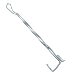 Pinces obstétricales porcines en gros pour l'assistance au porrage des truies, instrument vétérinaire durable en acier inoxydable réutilisable pour usage agricole - Product Image 2