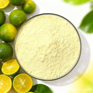 Poudre d'extrait de fruit de calamansi séché par pulvérisation de qualité alimentaire |   Ingrédient naturel pour boisson aux agrumes |   Fournisseur OEM Emballage de 10 kg - Product Image 4
