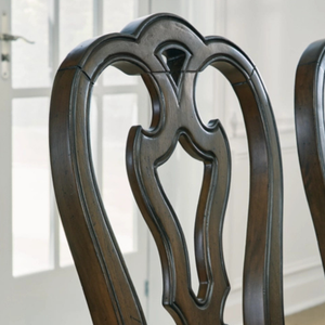 Chaise de salle à manger Heritage inspirée du design du XVIIIe siècle avec une finition en bois 0301664 - Product Image 5