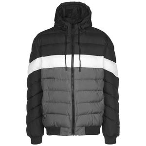 Veste matelassée à capuche imperméable de haute qualité unisexe, col montant, veste à bulles rembourrée, gilet d'hiver personnalisé, tissu en nylon personnalisé - Product Image 1