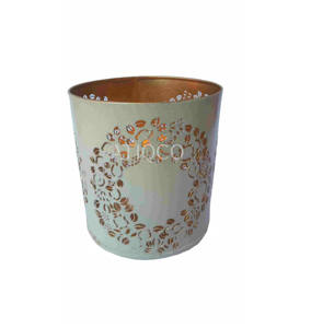 Nouveau design or blanc chauffe-plat votif en fer dernier et design moderne bougeoir en métal attrayant bougeoir en fer meilleure vente - Product Image 1