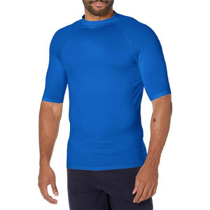 คุณภาพสูงพิมพ์สีสันแขนยาวผู้ชาย MMA Rush Guard - Product Image 1