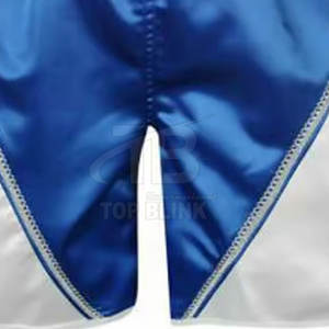 Pantalones cortos de boxeo de rendimiento ligero de fábrica OEM cómodos para entrenar patrón sólido - Product Image 5