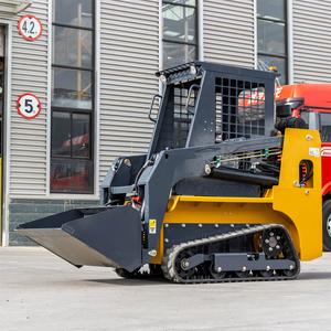 Pour Hightop SCL1000 Mini chargeuse compacte EPA Euro CE certifié Kubota moteur Compact chargeuse sur chenilles avec pompe Hotsale - Product Image 1