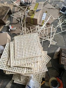 สายรัดไม้ไผ่สานติดผนังเป็นมิตรต่อสิ่งแวดล้อมสไตล์คลาสสิก - Product Image 3