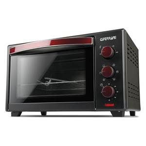 Horno Eléctrico de Encimera Ferrari G3 1600W IL MORO 28 Plus Negro y Rojo-G10132 - Product Image 1