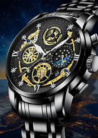 Fenyi lot unique original designer de haute qualité classique en acier inoxydable bracelet hommes étanche quartz mode montre d'affaires