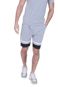Ensemble de vêtements de sport d'été pour hommes 100% T-shirts en jersey de coton short de survêtement avec motif imprimé logo personnalisé Style décontracté pour 2025 - Product Image 4