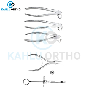 Sản phẩm tốt nhất dụng cụ nha khoa thiết lập của 45 cái với hộp thép chất lượng cao tốt nhất bán nha sĩ công cụ bởi kahlu chỉnh hình - Product Image 6