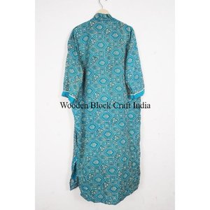 High Quality 100% Silk Printed Elegant Luxury <b>Kimono</b> <b>Robe</b> Beautiful Pattern Customizable Color Logo-Breathable Soft Spring - Product Image 5