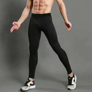 Vêtements de sport pour hommes Leggings minces élastiques Collants de compression pour la course à pied Fitness Gym Training Vêtements d'entraînement pour hommes - Product Image 2