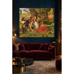 Fida William Holman Hunt - Impression sur toile du berger payé à la louche - Product Image 4
