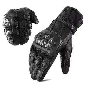 Guantes de moto de materiales personalizados para hombre y mujer con diseño de logotipo personalizado Guante de moto de carreras con rango bajo - Product Image 3