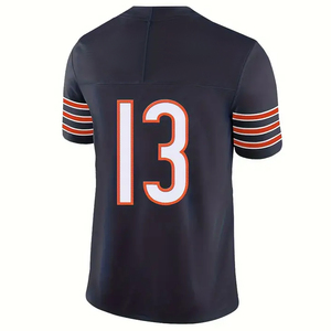 Maillot de football américain respirant à impression par sublimation personnalisée pour hommes et tissu en maille de haute qualité, vêtements pour adultes - Product Image 2