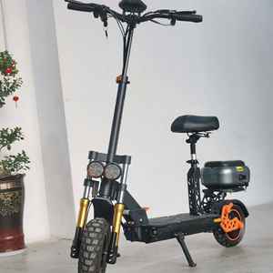 Trottinette électrique longue portée, pneus de route pliables de 11 pouces, batterie haute puissance, pour adultes, trajets quotidiens, voyages en extérieur, moteur 100-200CC - Product Image 3