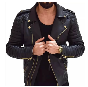 Modèle 2026 tendance, veste en cuir pour homme et femme, nouvelle mode, veste en cuir pour homme, veste en cuir coupe-vent 2025 - Product Image 6