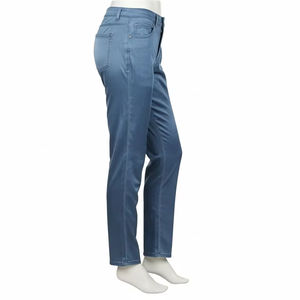 Jeans en denim écologiques, lavage moyen, tissu en coton, durable, doux, confortable, vêtements décontractés pour hommes et femmes, pour tous les jours et en plein air - Product Image 2