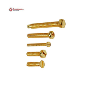 High Quality Brass Screw in Inch Measurement Precision Hardware <b>Fasteners</b> at Wholesale Price from Trusted Indian Exporter - Product Image 1