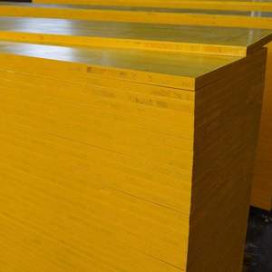 Contrachapado de Encofrado Amarillo de 3 Capas, Contrachapado de Encofrado Amarillo Impermeable, Panel de Encofrado de Tres Capas - Product Image 3