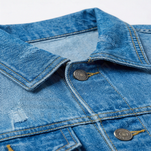 Chaqueta Casual de Invierno para Hombre de Alta Calidad, Chaqueta Vaquera de Nueva Llegada con Colores en Contraste, Logotipo Frontal, Estilo Formal, Abrigo de Moda - Product Image 4